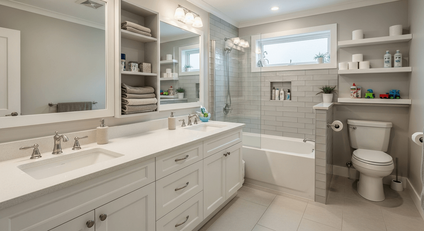 Family bathroom renovation