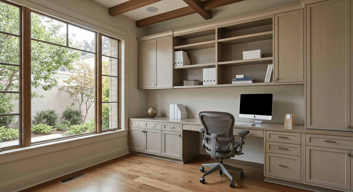 Home office renovation