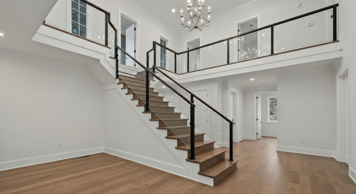 Luxury staircase renovation