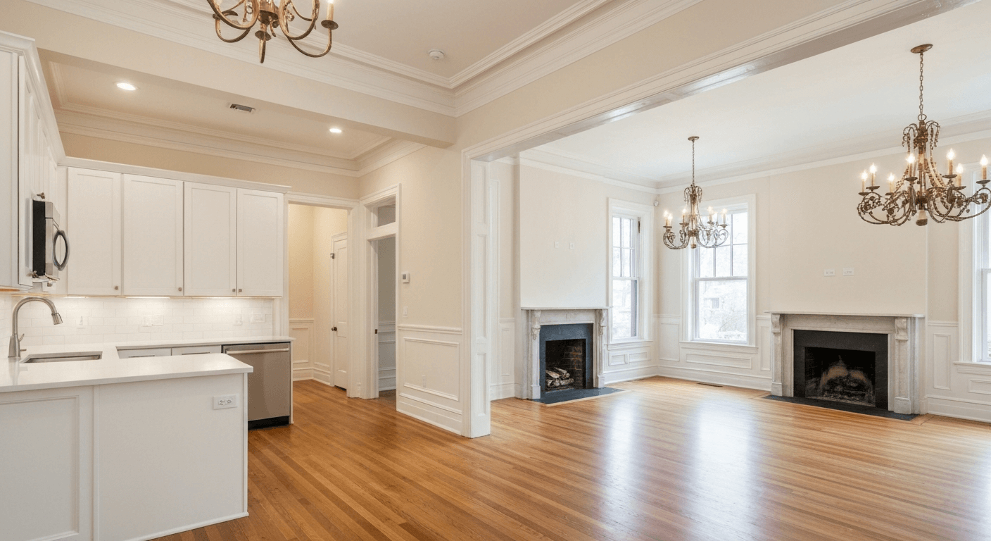 Traditional home renovation